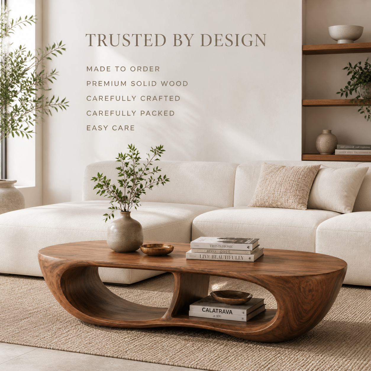 Caldera Organic Coffee Table - Design 275 - product image 09