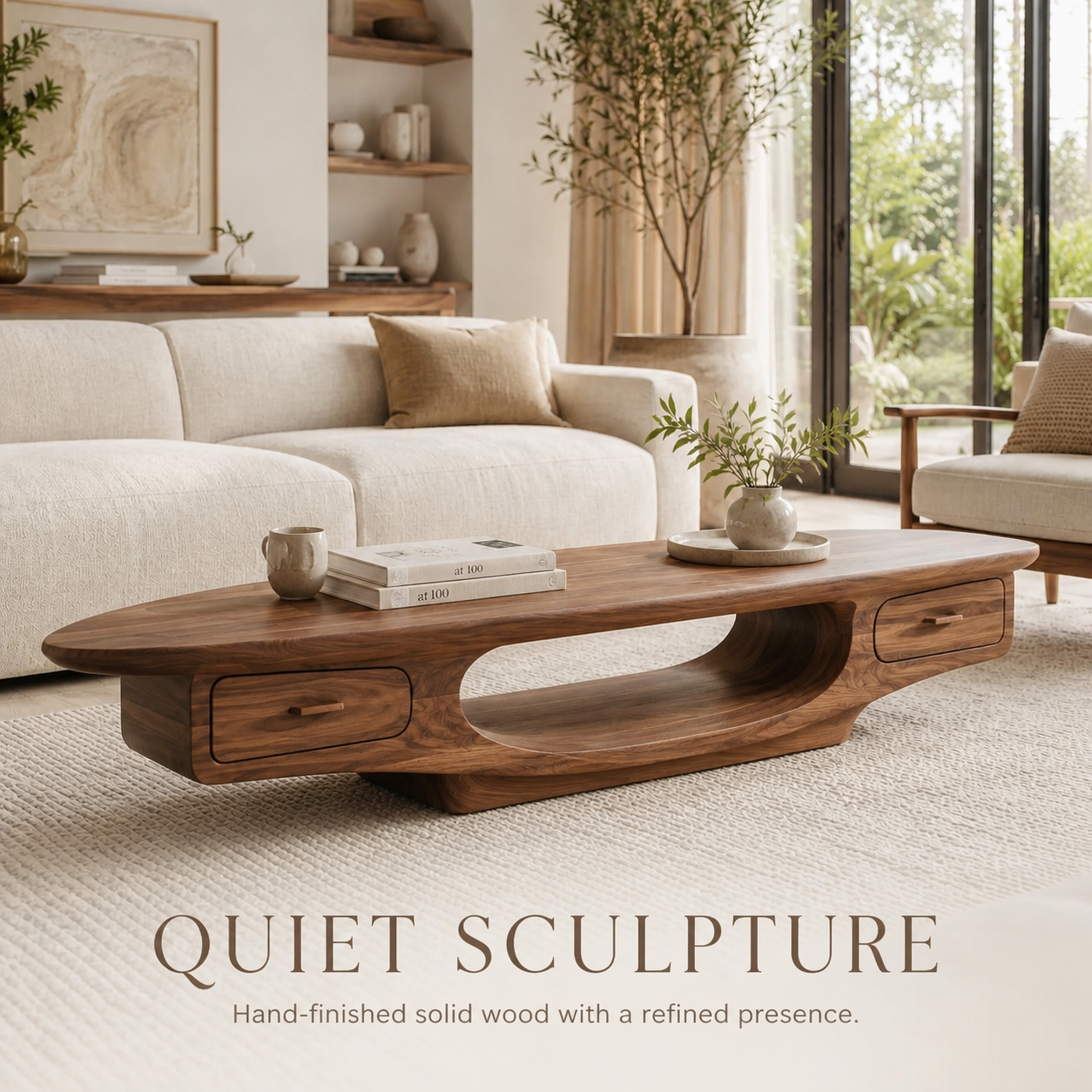Elara Soft Curve Coffee Table - Design 277 - product image 02