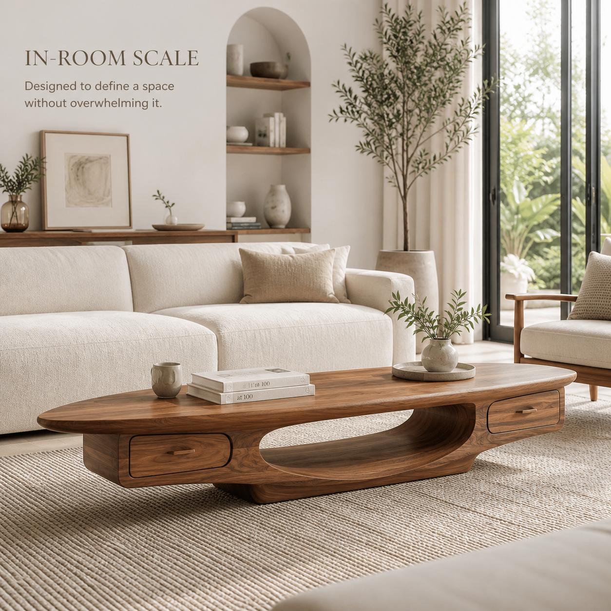 Elara Soft Curve Coffee Table - Design 277 - product image 04