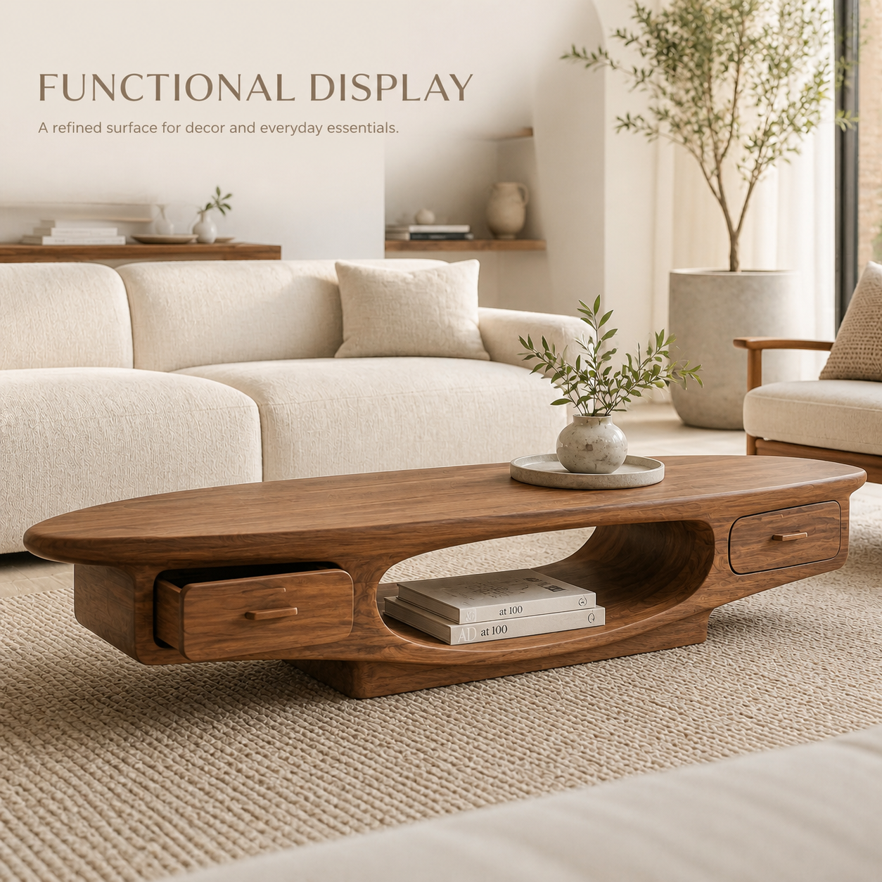 Elara Soft Curve Coffee Table - Design 277 - product image 07