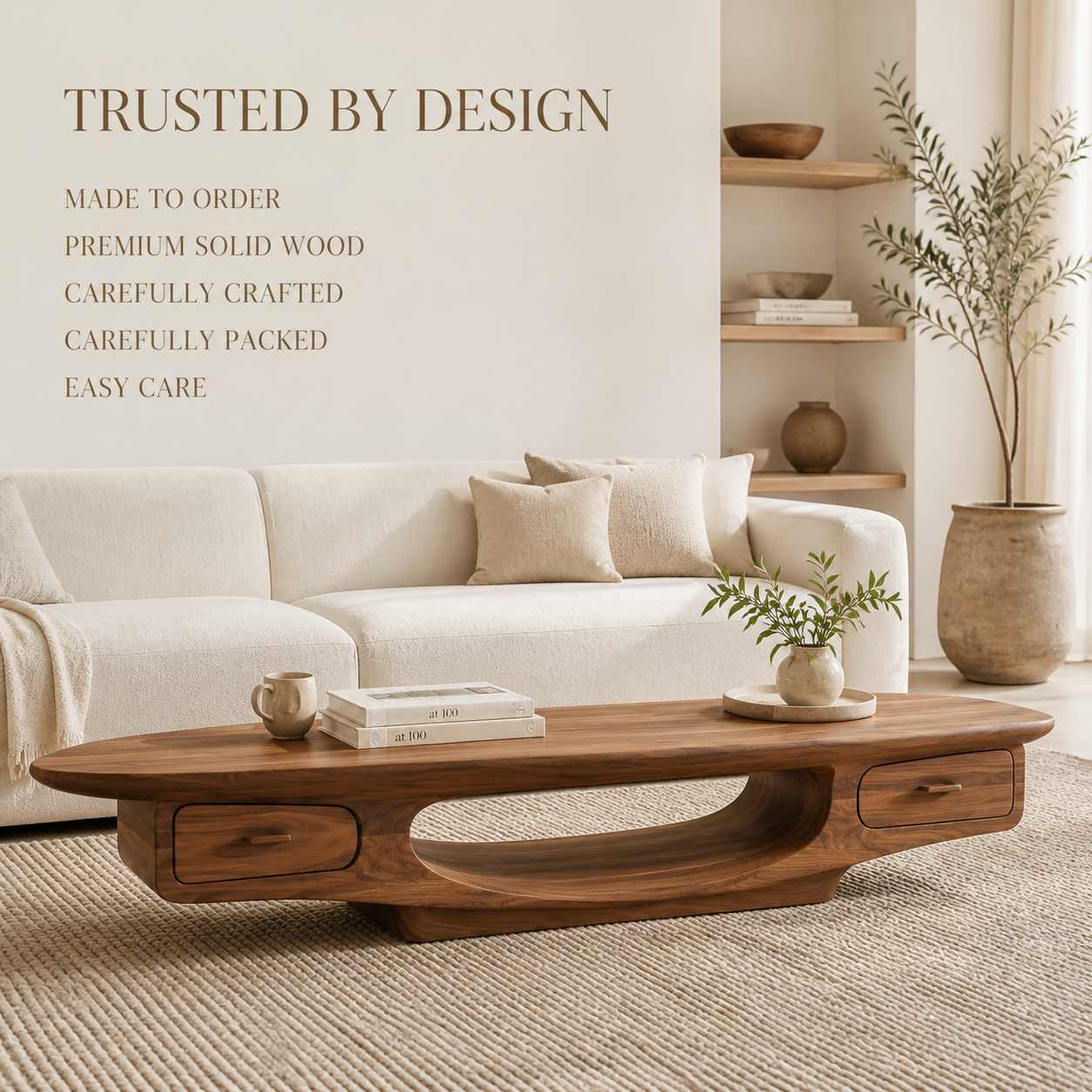 Elara Soft Curve Coffee Table - Design 277 - product image 09