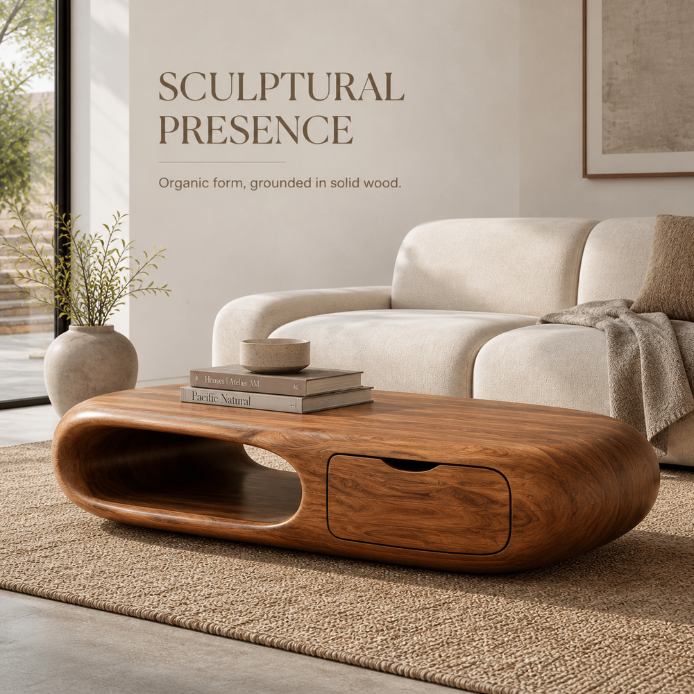 Veyra Gallery Wood Coffee Table - Design 278 - product image 03