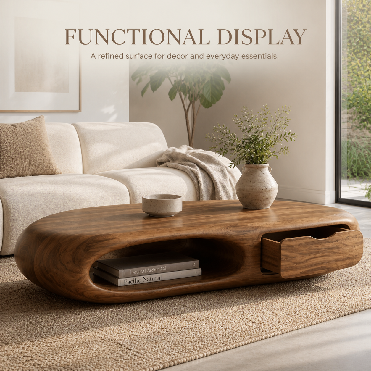 Veyra Gallery Wood Coffee Table - Design 278 - product image 07