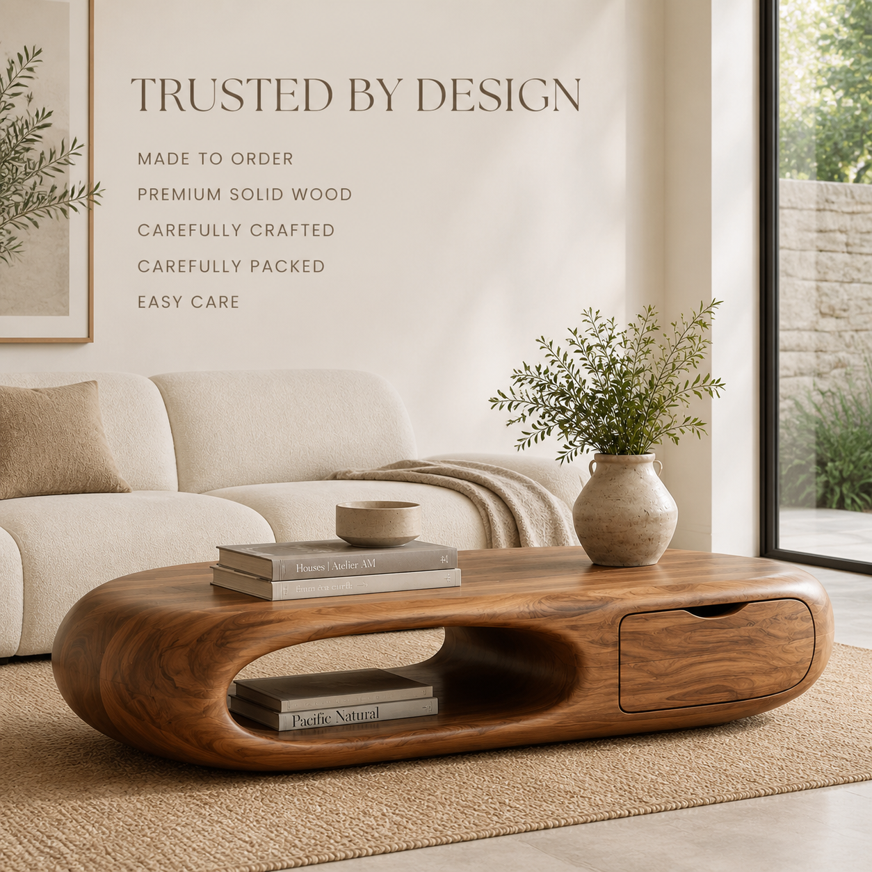 Veyra Gallery Wood Coffee Table - Design 278 - product image 09