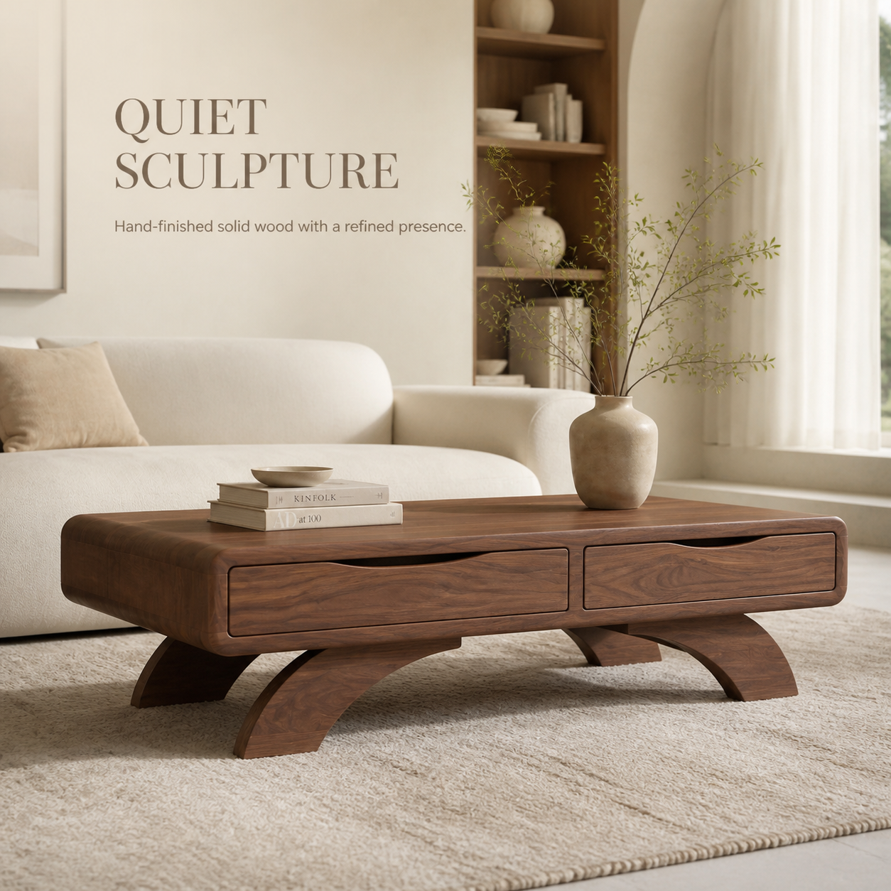Nolan Arc Living Room Coffee Table - Design 279 - product image 02