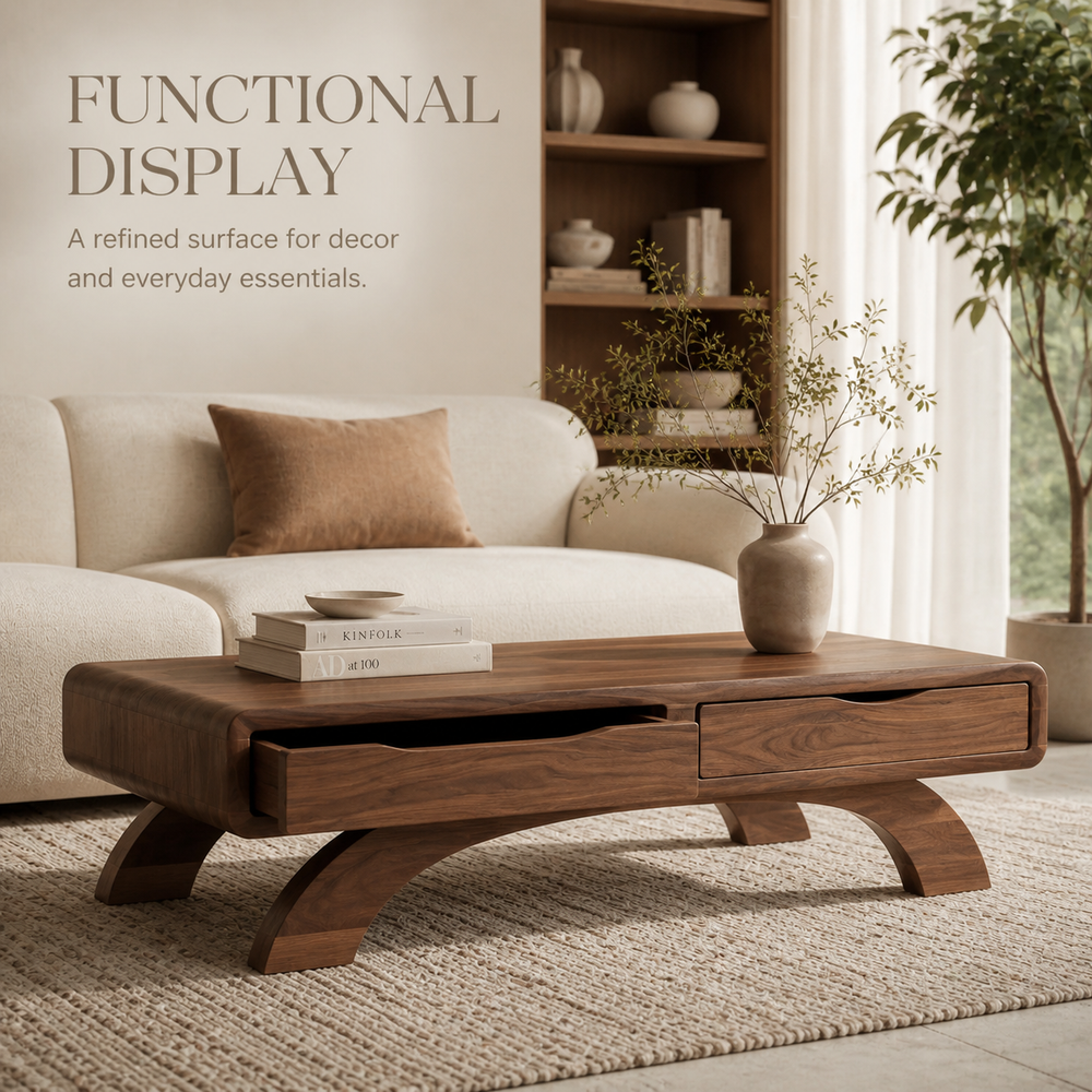 Nolan Arc Living Room Coffee Table - Design 279 - product image 07