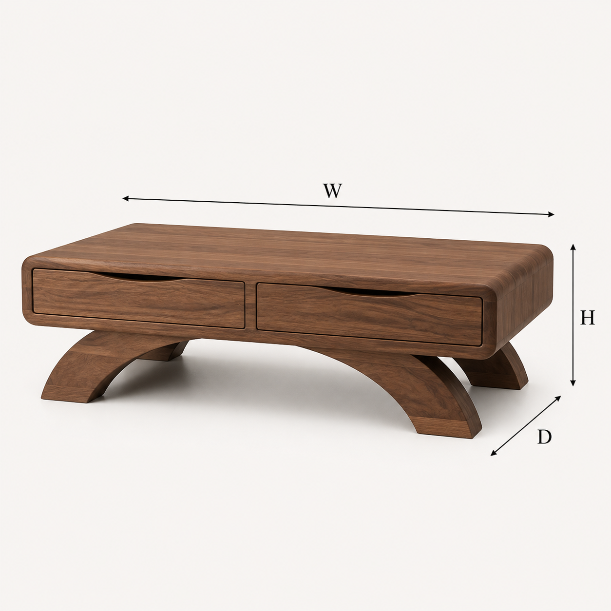 Nolan Arc Living Room Coffee Table - Design 279 - product image 08