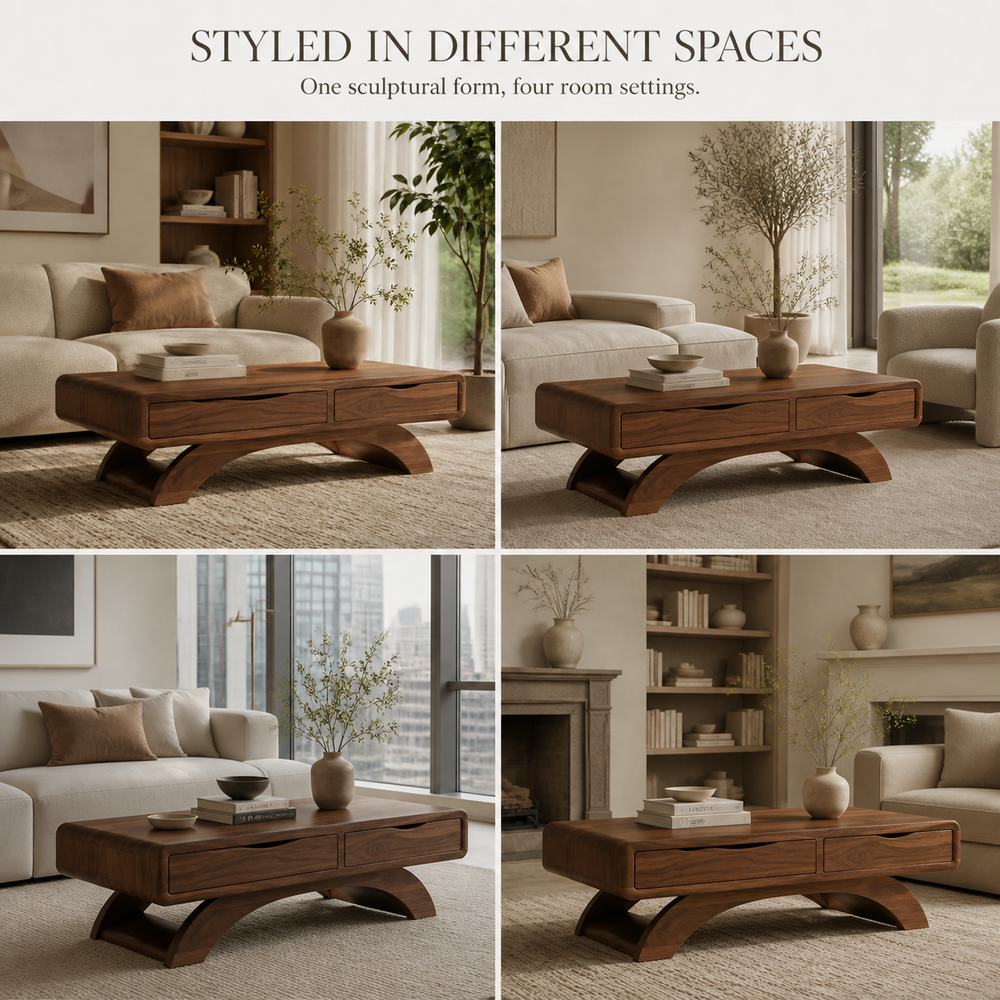 Nolan Arc Living Room Coffee Table - Design 279 - product image 10
