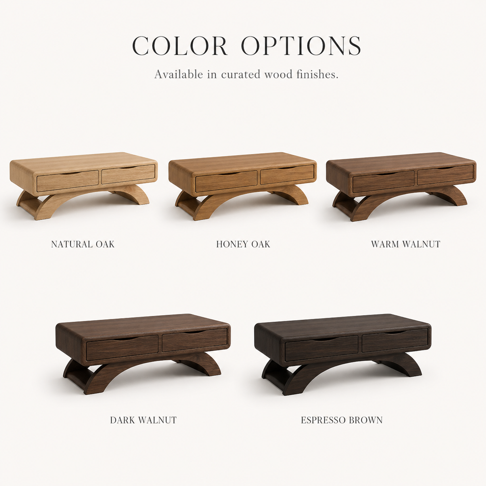 Nolan Arc Living Room Coffee Table - Design 279 - product image 11