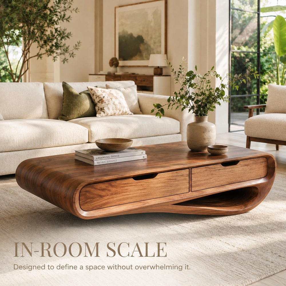 Liora Warm Walnut Coffee Table - Design 280 - product image 04