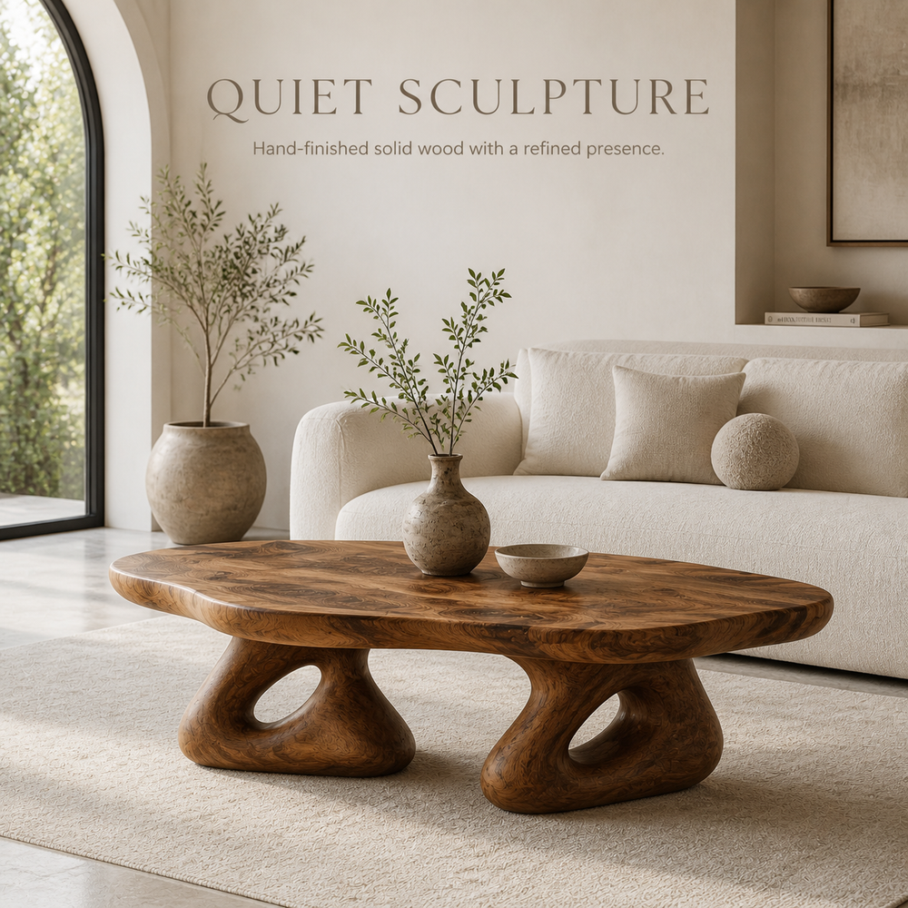 Brielle Sculpted Coffee Table - Design 282 - product image 02