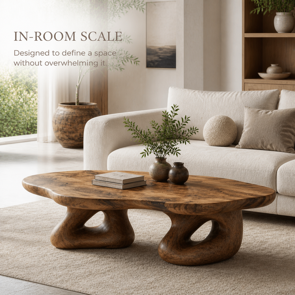 Brielle Sculpted Coffee Table - Design 282 - product image 04