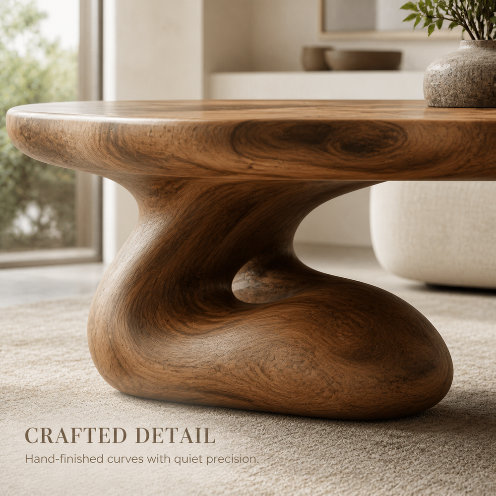 Brielle Sculpted Coffee Table - Design 282 - product image 06