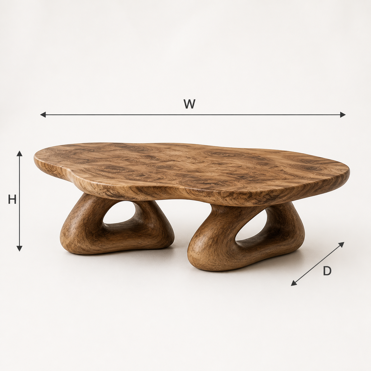Brielle Sculpted Coffee Table - Design 282 - product image 08