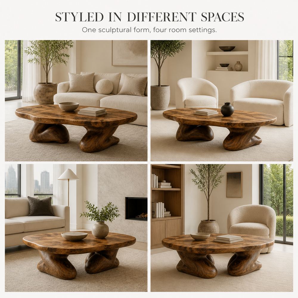 Brielle Sculpted Coffee Table - Design 282 - product image 10