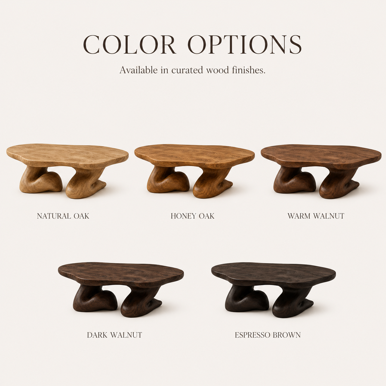 Brielle Sculpted Coffee Table - Design 282 - product image 11