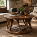 Arden Organic Round Coffee Table - Design 283 - main view