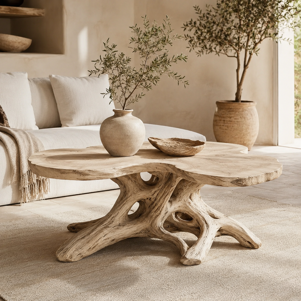 Caldera Sculptural Round Coffee Table - Design 284 - main view