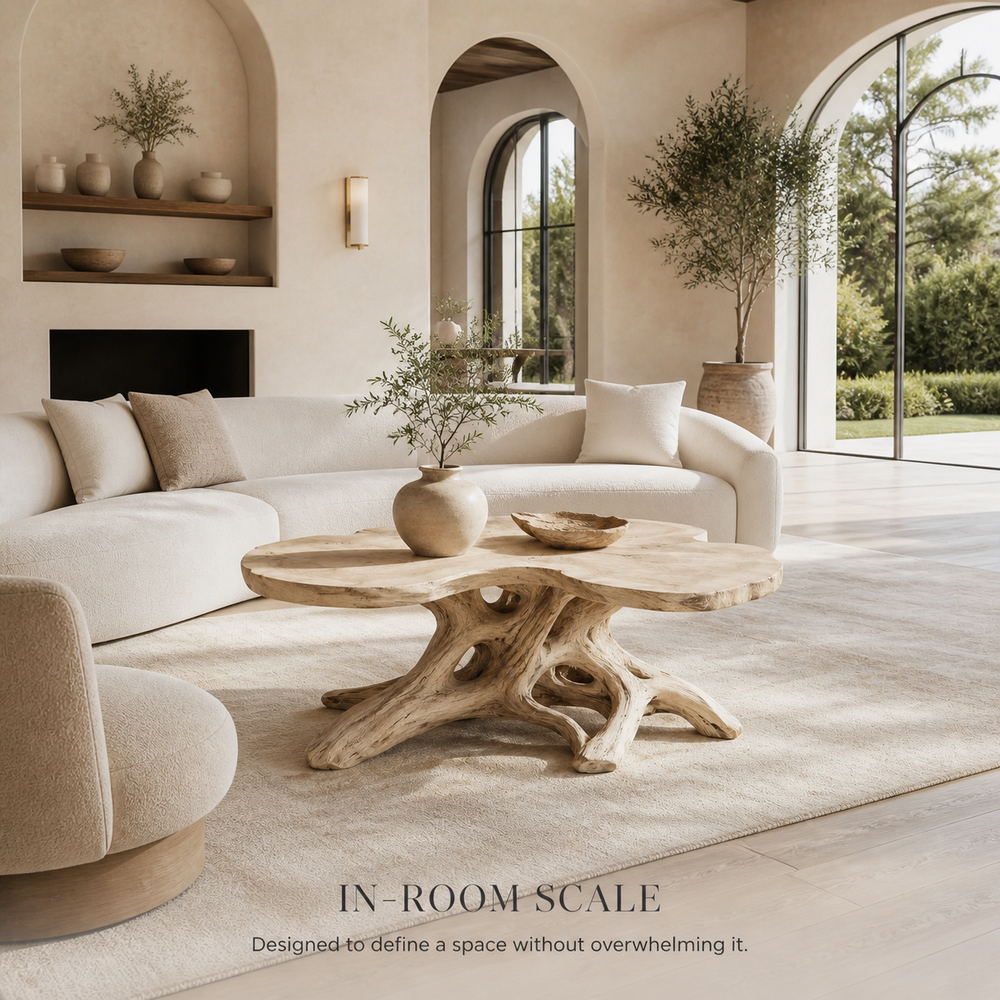 Caldera Sculptural Round Coffee Table - Design 284 - product image 04