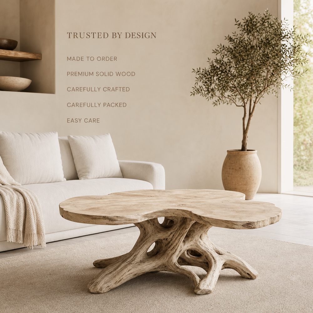 Caldera Sculptural Round Coffee Table - Design 284 - product image 09