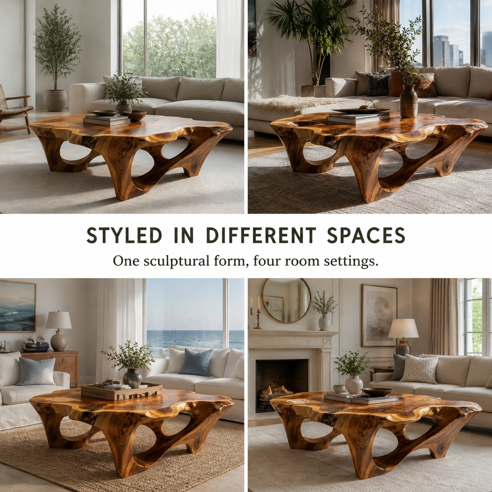 Veyra Gallery Round Coffee Table - Design 287 - product image 10
