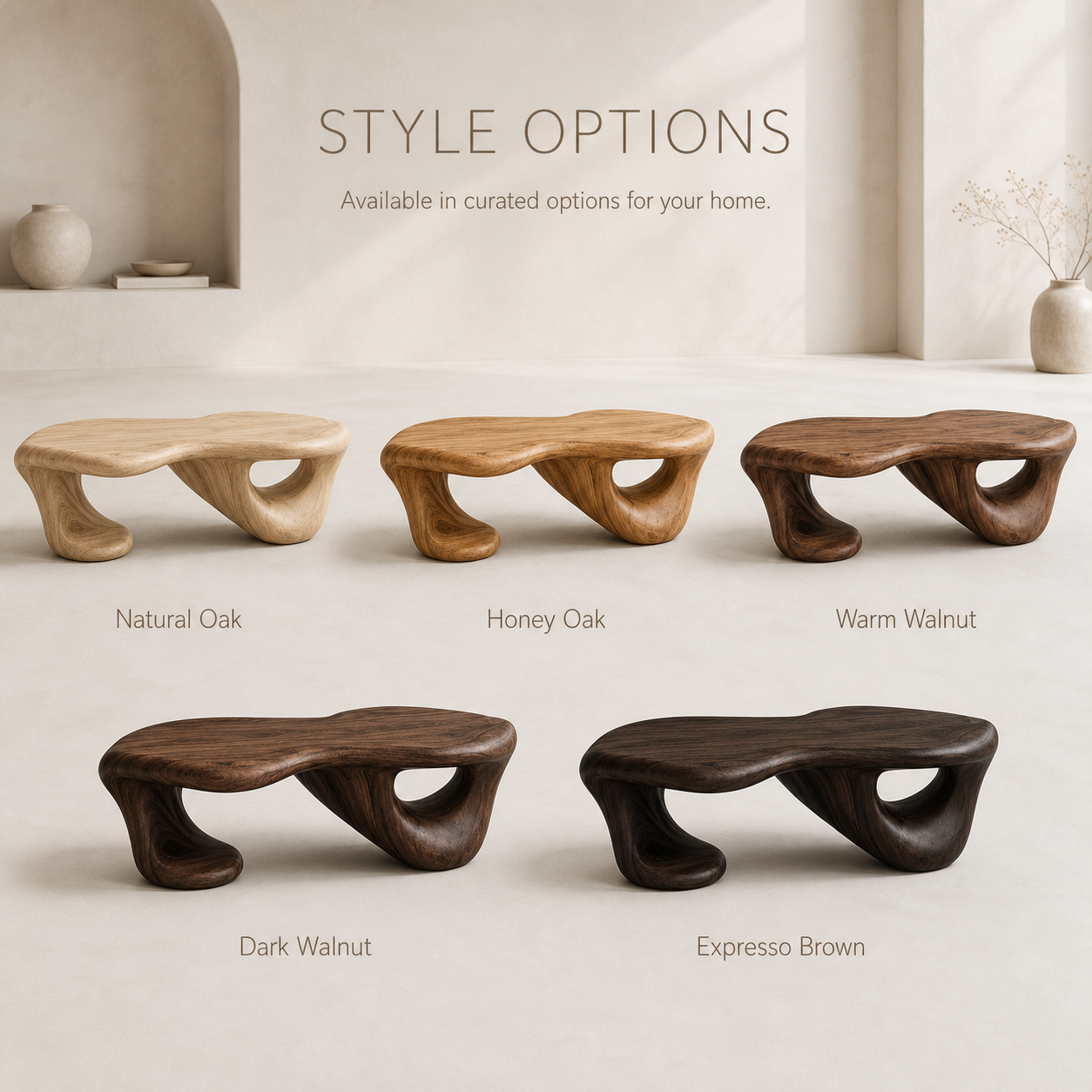 Marin Rounded Wood Coffee Table - Design 291 - product image 11