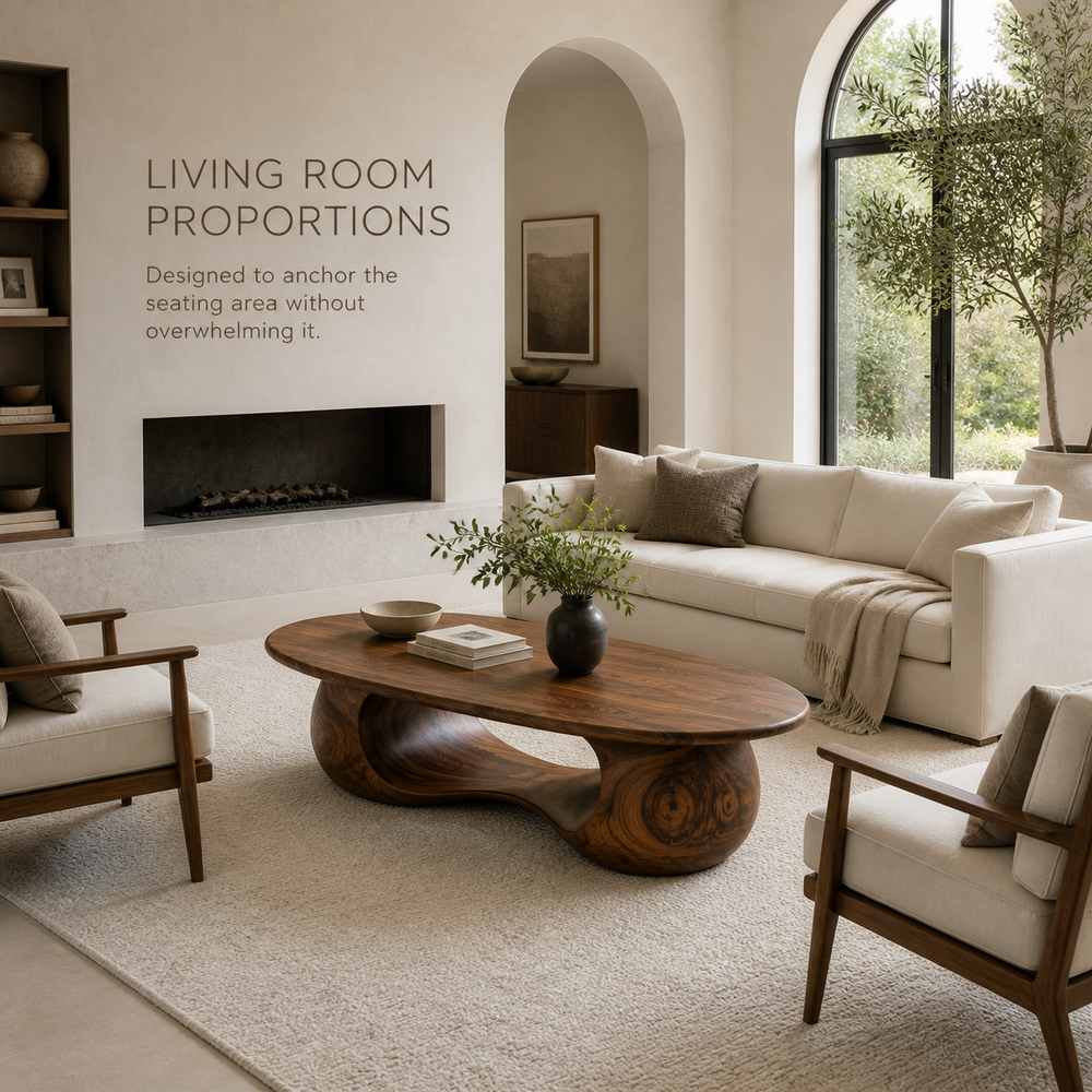 Caldera Organic Coffee Table - Design 292 - product image 04