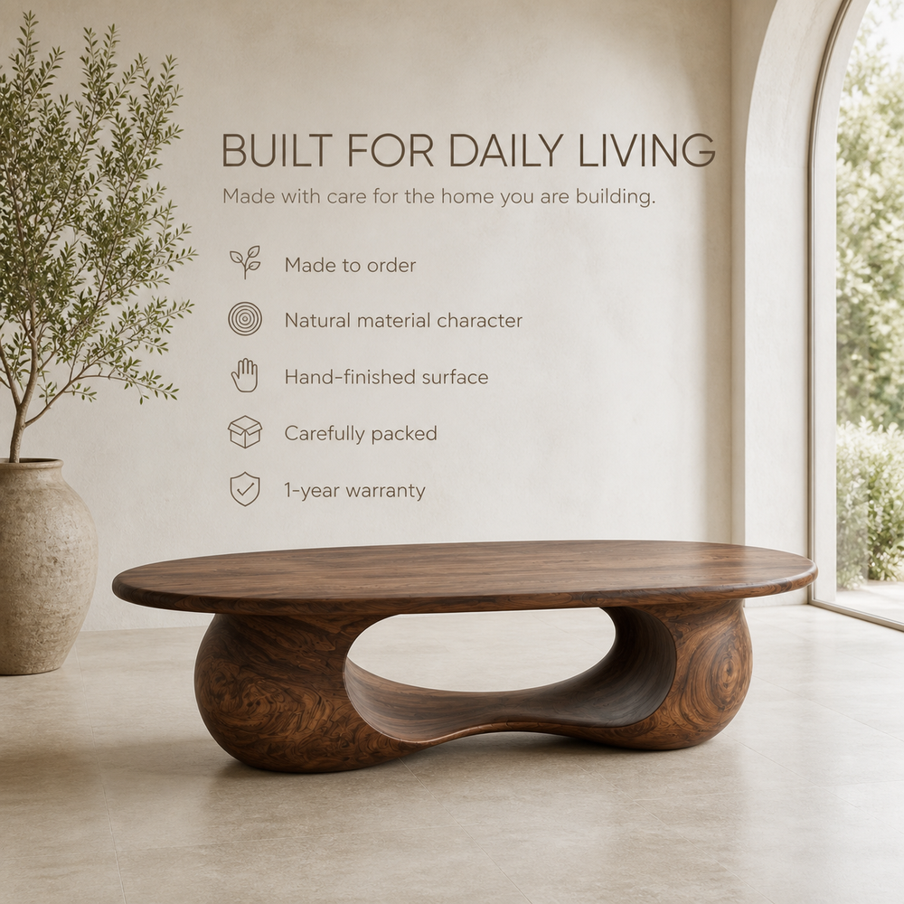 Caldera Organic Coffee Table - Design 292 - product image 09