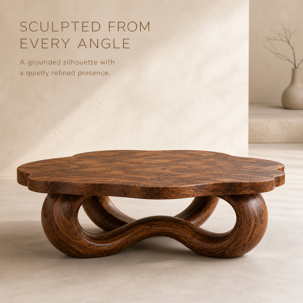 Arden Organic Round Coffee Table - Design 294 - product image 03