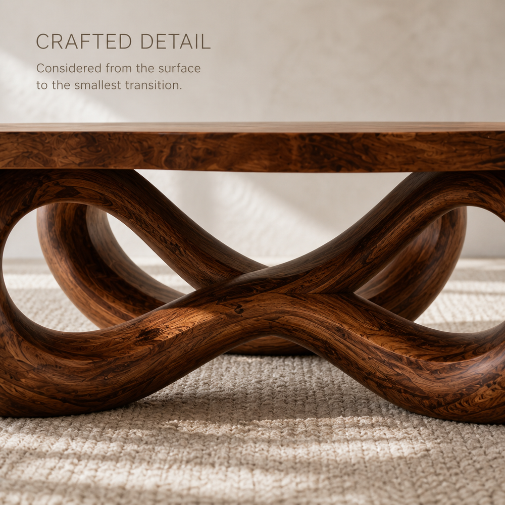 Arden Organic Round Coffee Table - Design 294 - product image 06