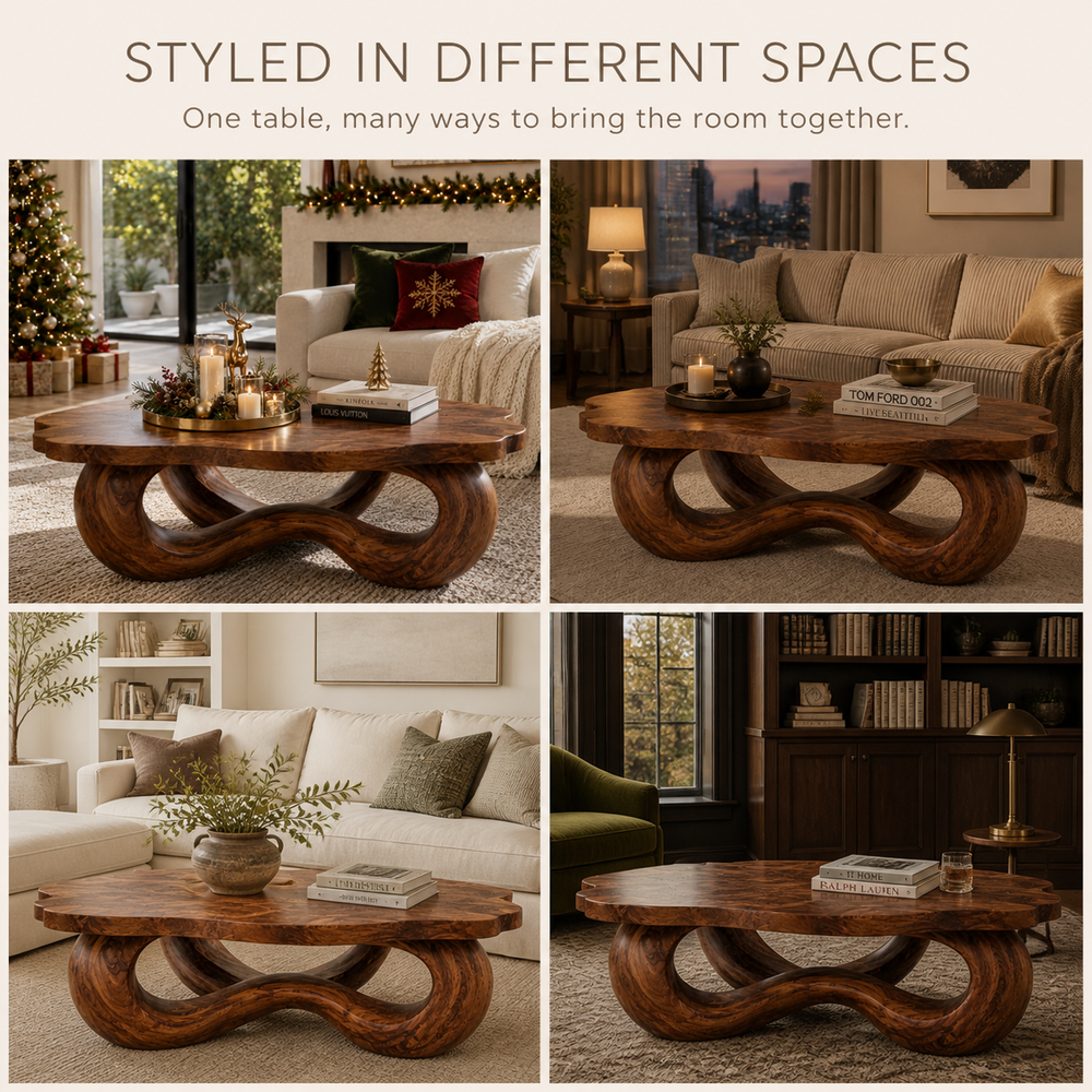 Arden Organic Round Coffee Table - Design 294 - product image 10