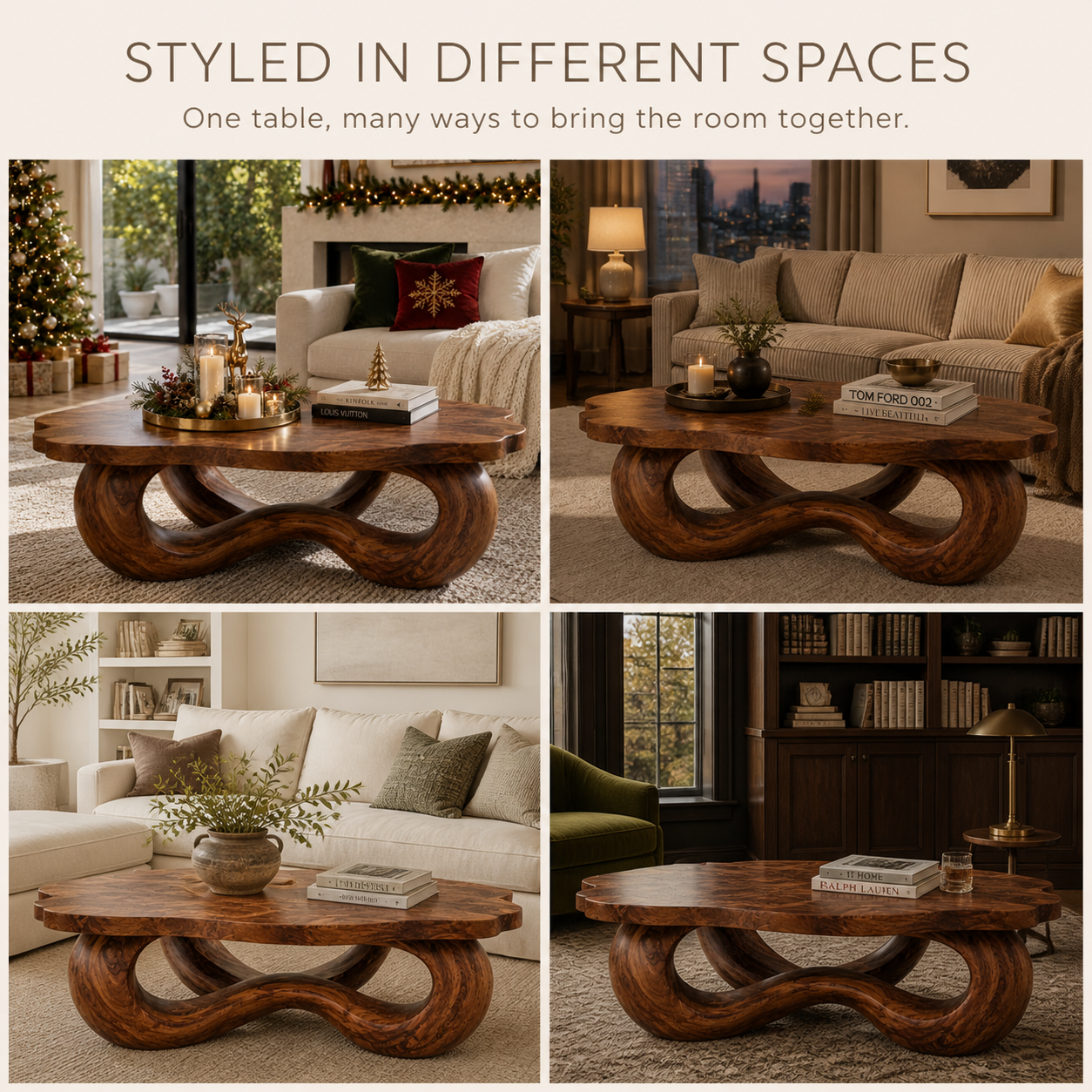 Arden Organic Round Coffee Table - Design 294 - product image 10