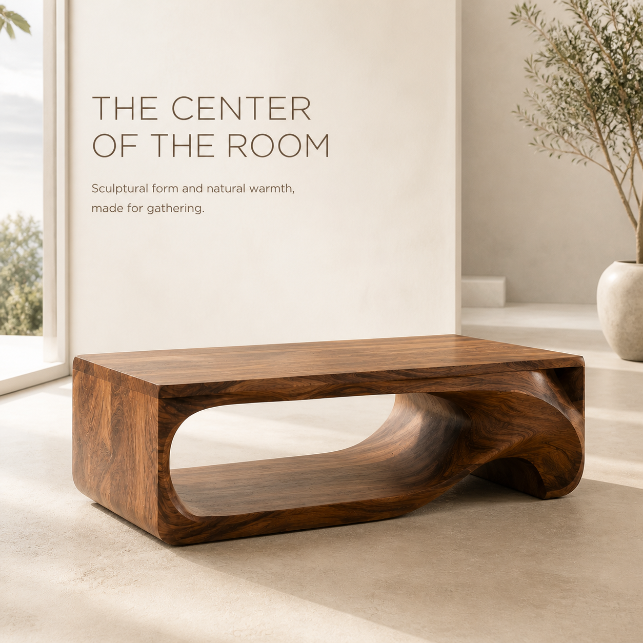 Elara Soft Curve Coffee Table - Design 295 - product image 02