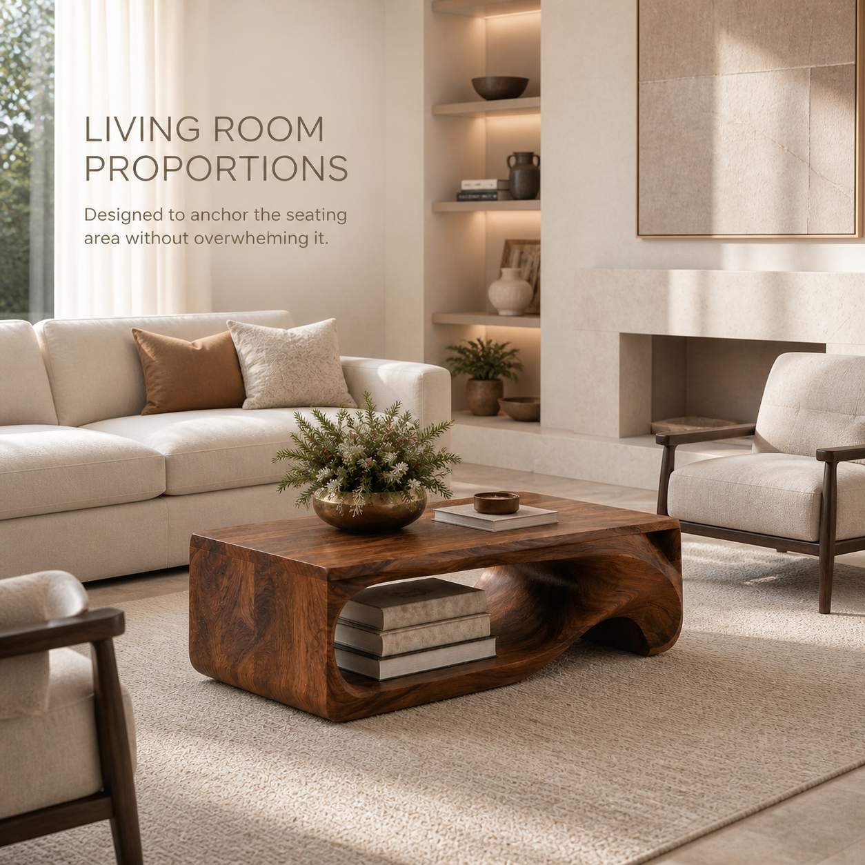 Elara Soft Curve Coffee Table - Design 295 - product image 04
