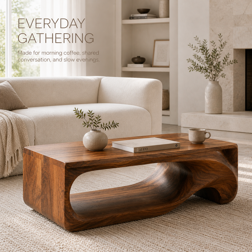 Elara Soft Curve Coffee Table - Design 295 - product image 07