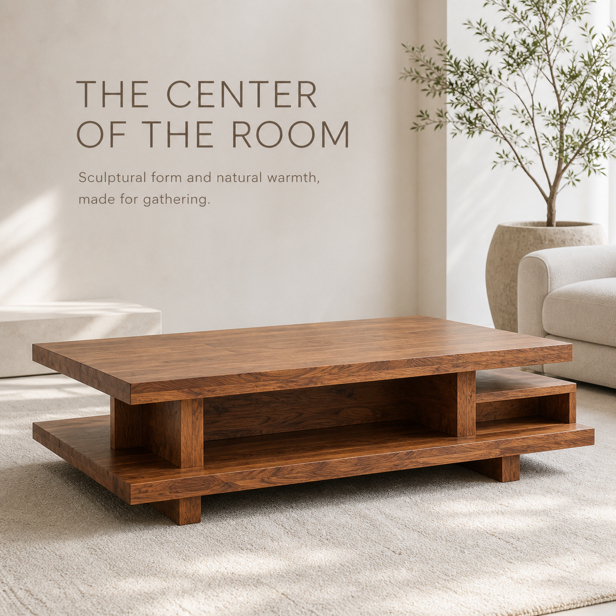 Veyra Gallery Wood Coffee Table - Design 296 - product image 02