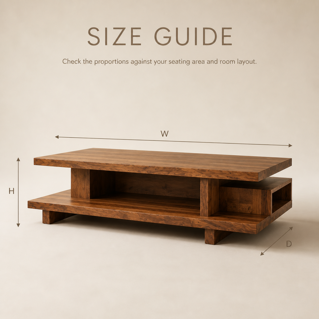 Veyra Gallery Wood Coffee Table - Design 296 - product image 08