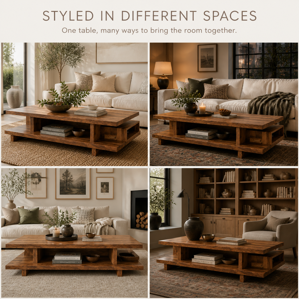 Veyra Gallery Wood Coffee Table - Design 296 - product image 10