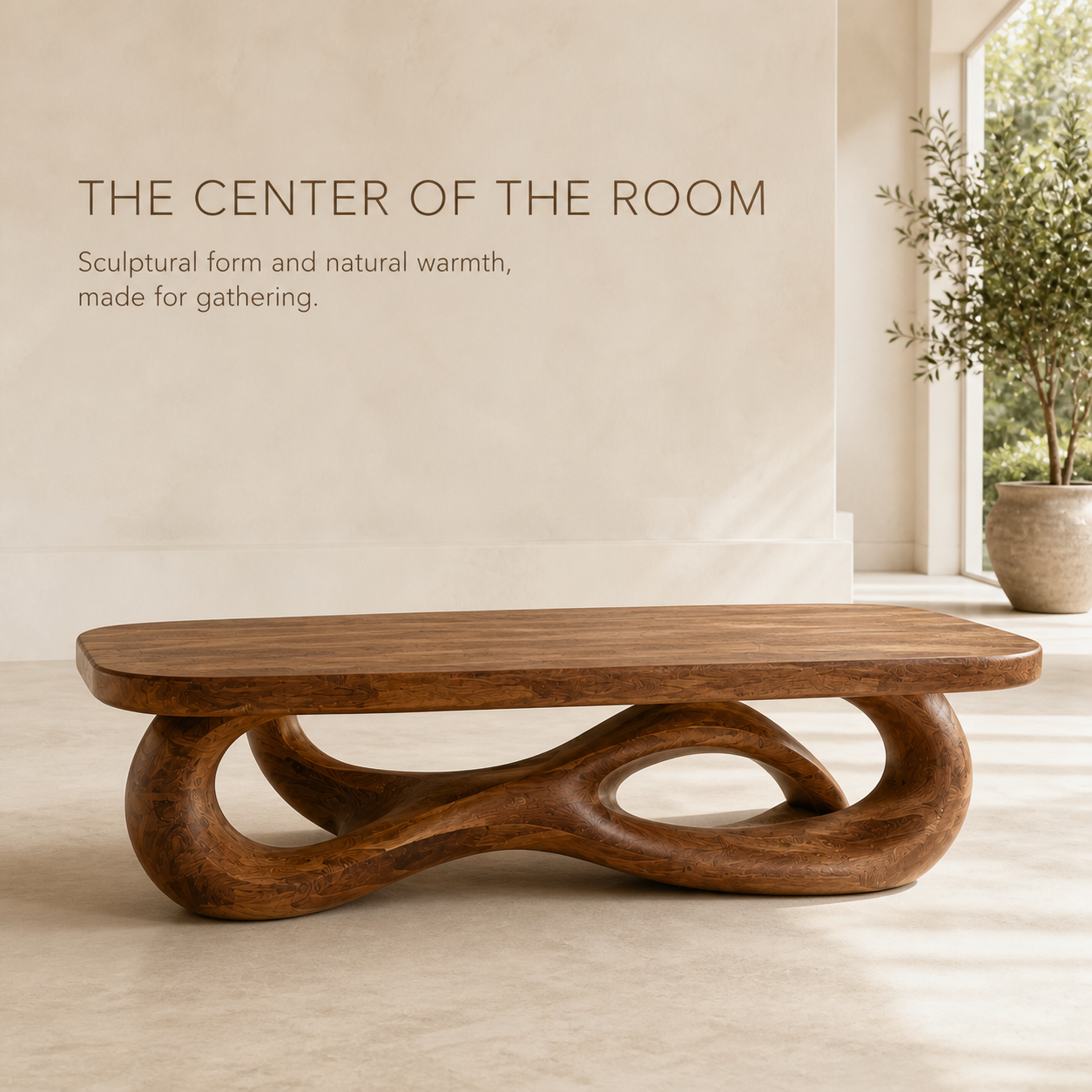 Nolan Arc Living Room Coffee Table - Design 297 - product image 02
