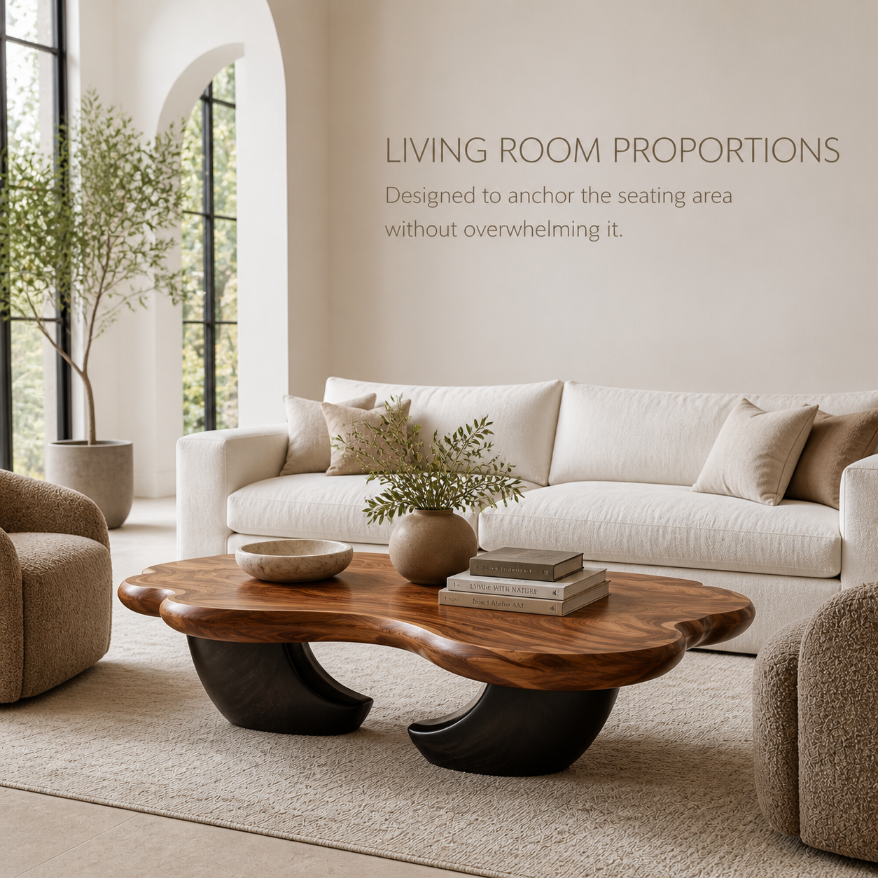 Caldera Sculptural Round Coffee Table - Design 298 - product image 04