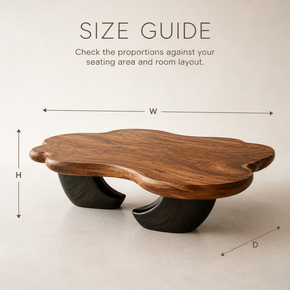 Caldera Sculptural Round Coffee Table - Design 298 - product image 08