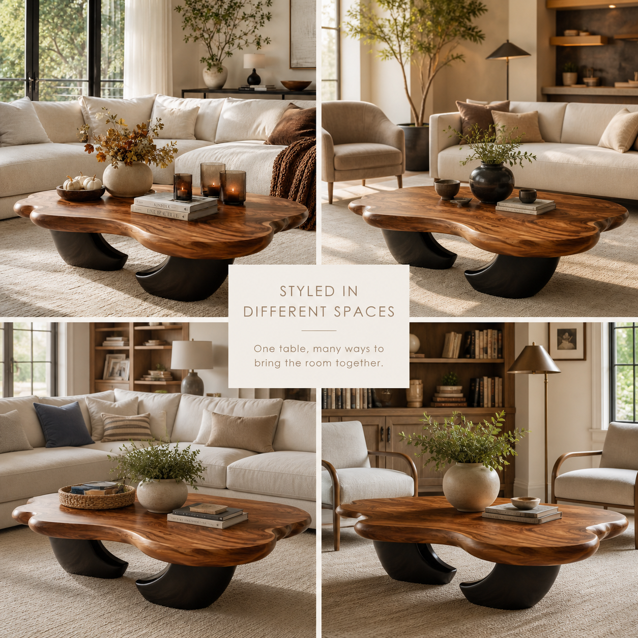 Caldera Sculptural Round Coffee Table - Design 298 - product image 10