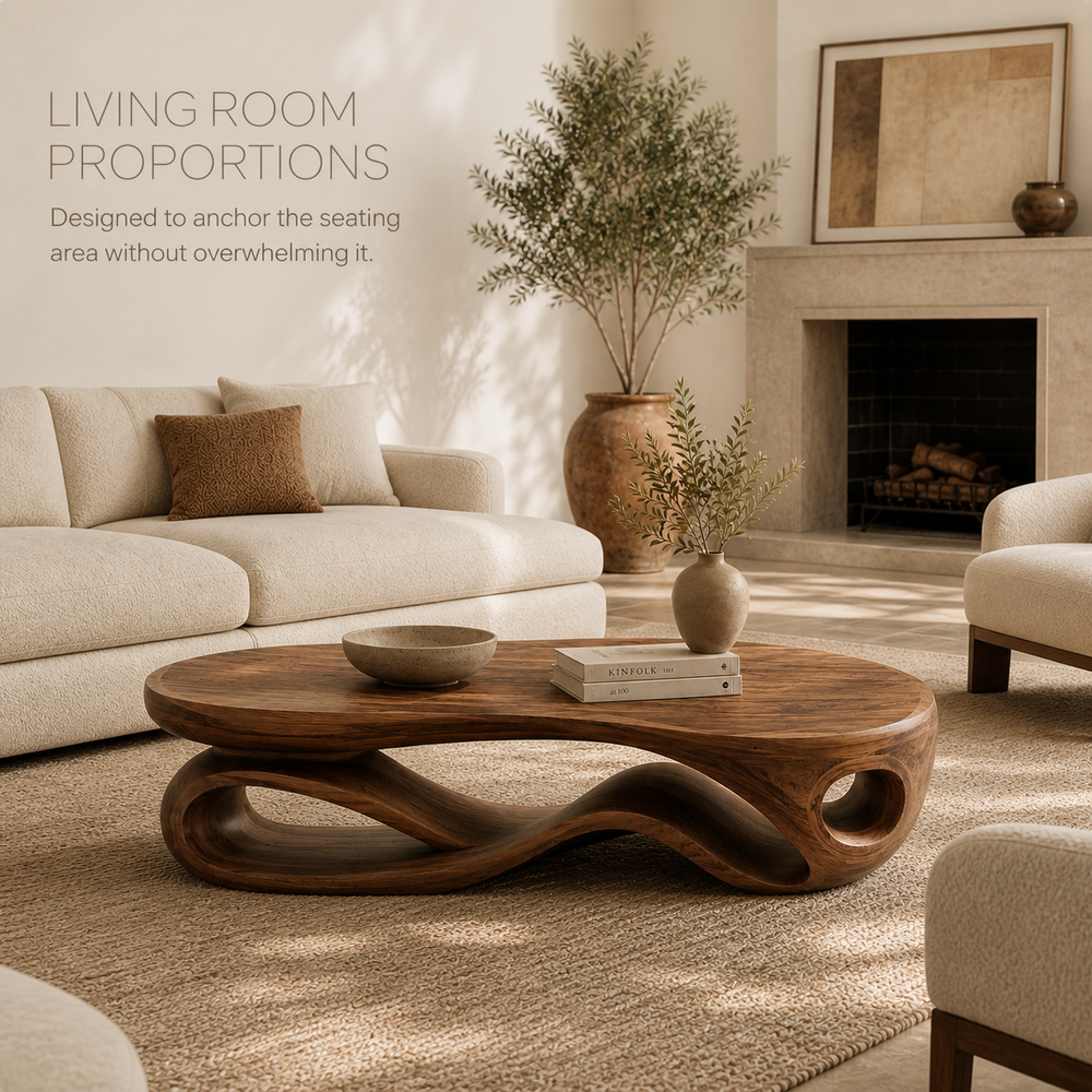 Liora Warm Walnut Coffee Table - Design 299 - product image 04