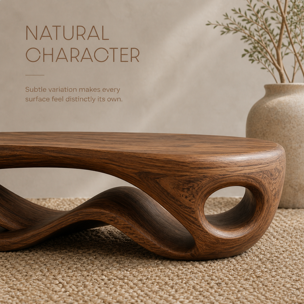 Liora Warm Walnut Coffee Table - Design 299 - product image 05