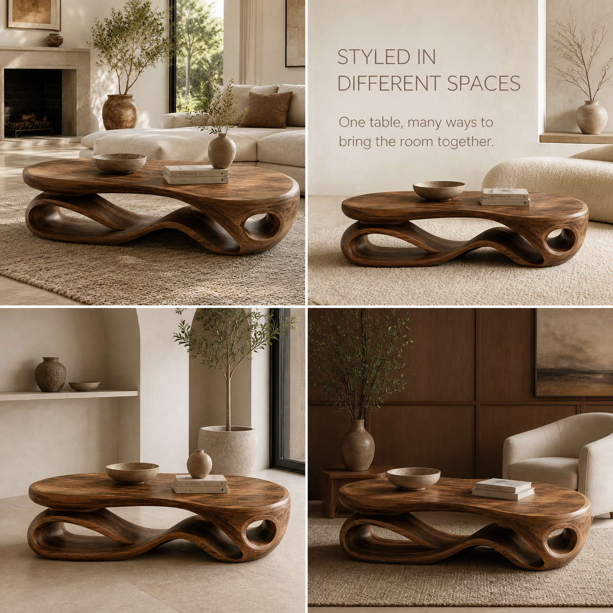 Liora Warm Walnut Coffee Table - Design 299 - product image 10