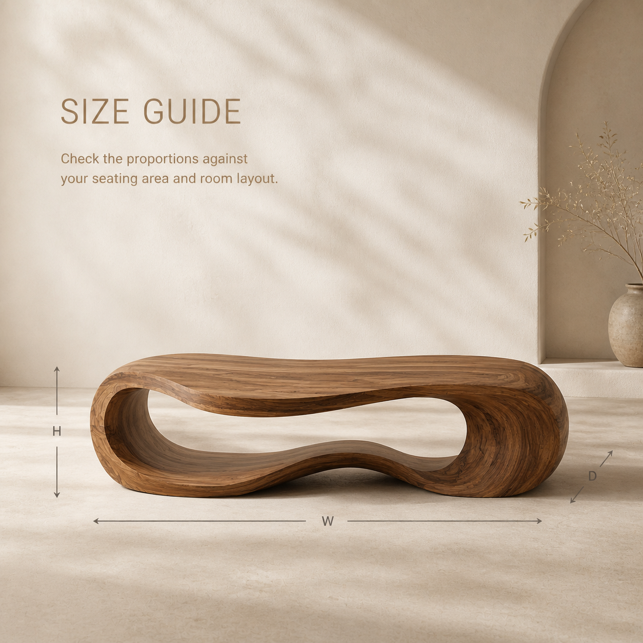 Brielle Sculpted Coffee Table - Design 301 - product image 08