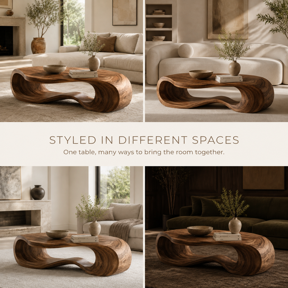 Brielle Sculpted Coffee Table - Design 301 - product image 10