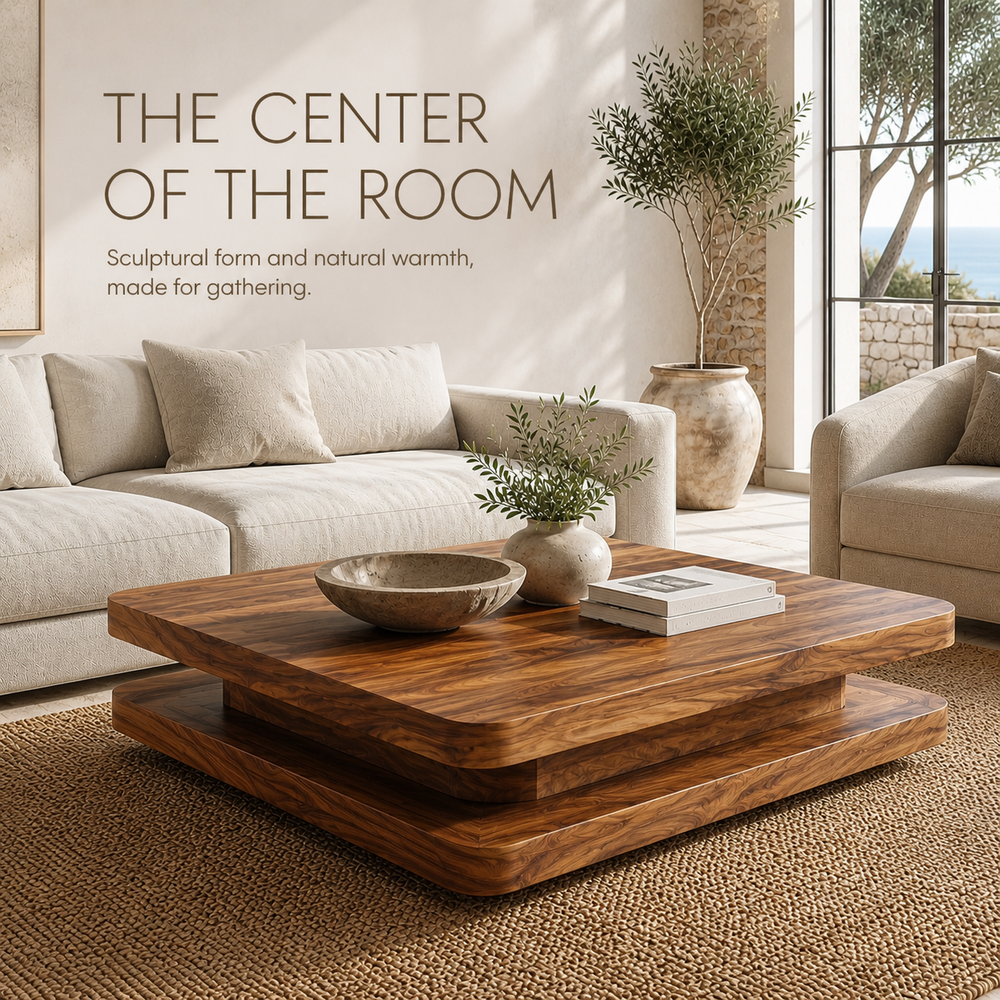 Soren Curved Base Coffee Table - Design 302 - product image 02