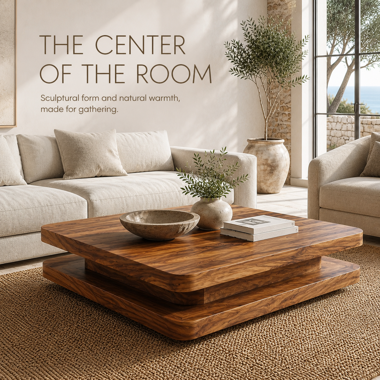 Soren Curved Base Coffee Table - Design 302 - product image 02