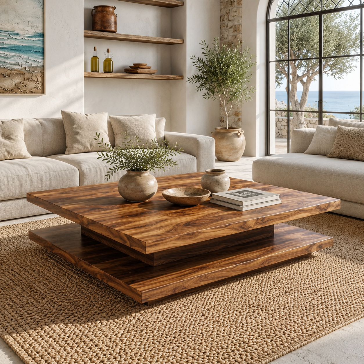 Veyra Gallery Round Coffee Table - Design 304 - main view